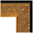 #311, Gold Canvas Floater Frame