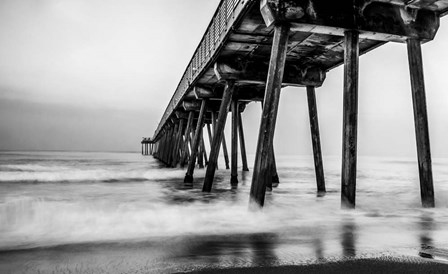 Under the Pier by Bill Carson Photography art print