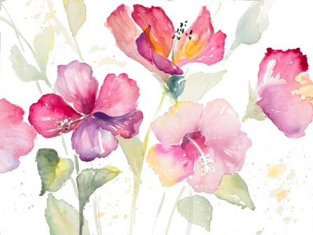 Heavenly Hibiscus by Lanie Loreth art print