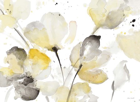 Neutral Abstract Floral I by Lanie Loreth art print