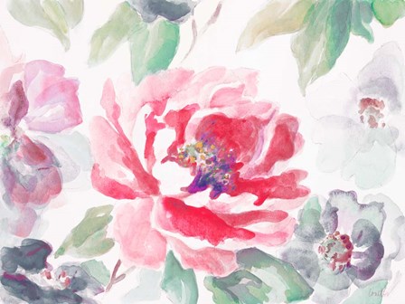 Floral Delicate Spring by Lanie Loreth art print