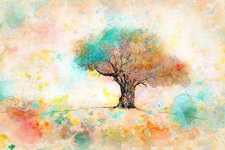 Citrus Tree by Ynon Mabat art print