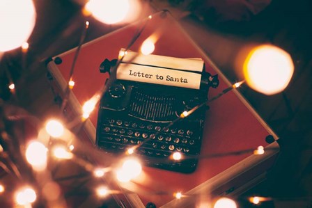 Letter to Santa by Kelly Poynter art print