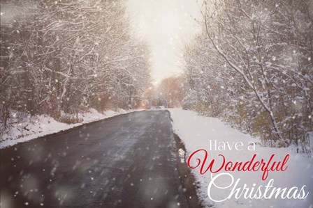 Wonderful Christmas by Kelly Poynter art print