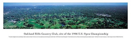 1996 US Open-Oakland Hills C.C. by James Blakeway art print