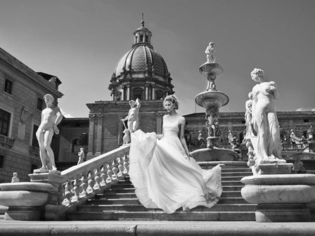 Escalier en Italie (detail) by Haute Photo Collection art print