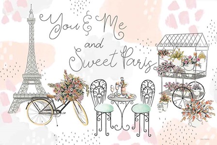 Sweet Paris I by Laura Marshall art print