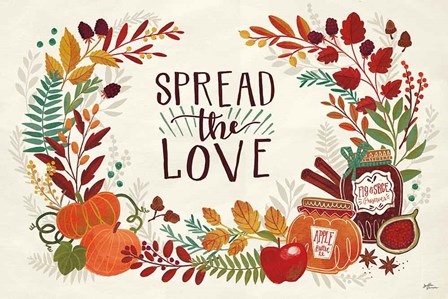 Spread the Love I by Janelle Penner art print