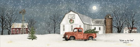 Winter on the Farm by Billy Jacobs art print