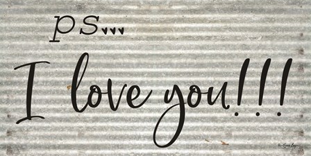 PS  I Love You by Susie Boyer art print