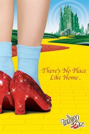 Wizard of Oz - No Place Like Home art print