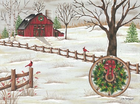 Wagon Wheel by Lisa Kennedy art print