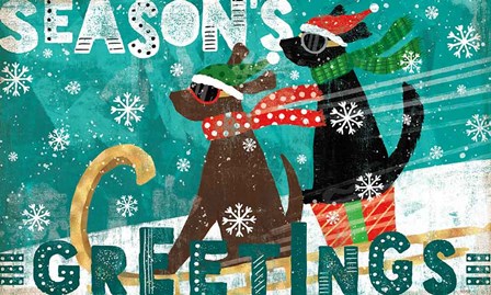 Merry Making II by Veronique Charron art print