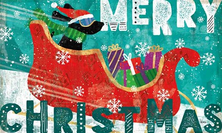 Merry Making I by Veronique Charron art print