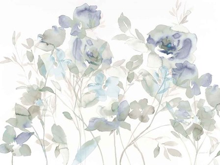 Cool Roses Shadows by Danhui Nai art print