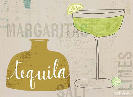 Margaritas by Katie Doucette art print