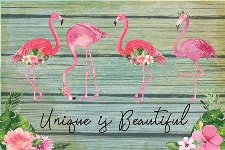 Unique is Beautiful by ND Art &amp; Design art print