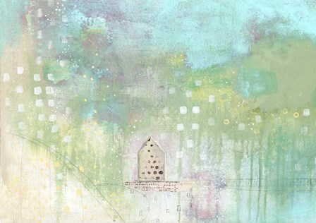 House by the Pond by Sarah Ogren art print