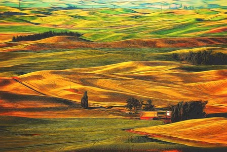 Palouse #22 by Dale O’Dell art print