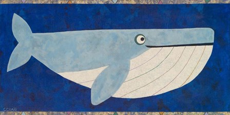 Wendell the Whale by Casey Craig art print