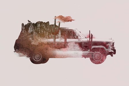 Drive Me Back Home No. 2 by Robert Farkas art print