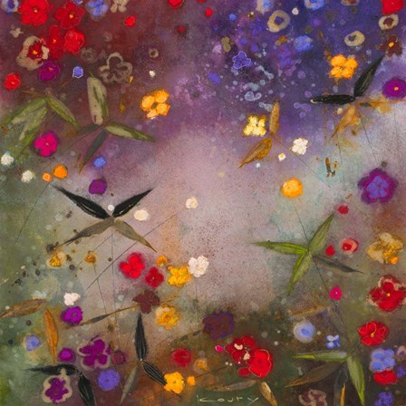 Gardens in the Mist V by Aleah Koury art print