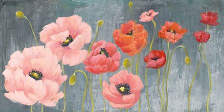 Poppy Party by Julia Purinton art print