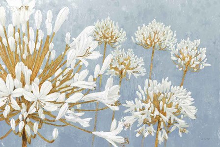 Golden Spring Blue Gray by James Wiens art print