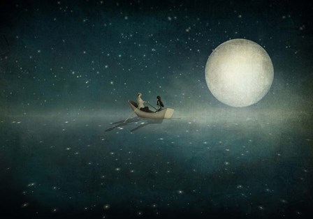 Moonlight by Maja Lindberg art print