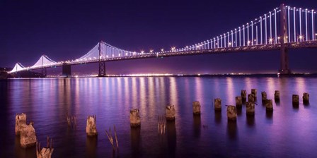 The Bay Lights by Greg Linhares art print