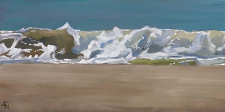 Shore Break 4 by Stephen Newstedt art print