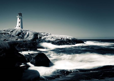 Lighthouse, Peggy&#39;s Cove by David W. Pollard art print