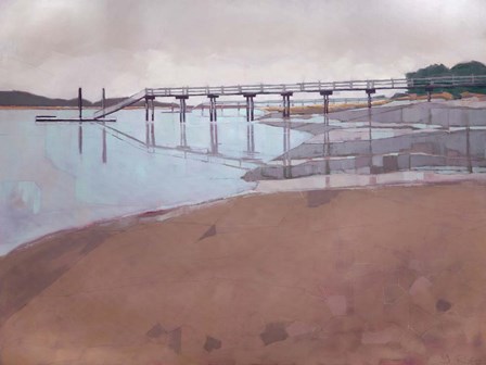 Morning Low Tide by John Rufo art print