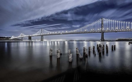 The Bay Lights by Toby Harriman Visuals art print