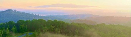 Brasstown Valley Overlook by Steve Vaughn art print