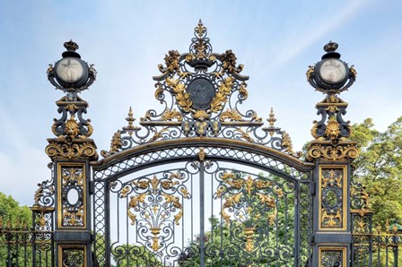 Park Monceau Gates by Alan Blaustein art print