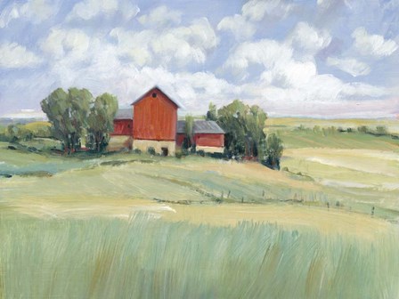 Rural Farmland II by Timothy O&#39;Toole art print