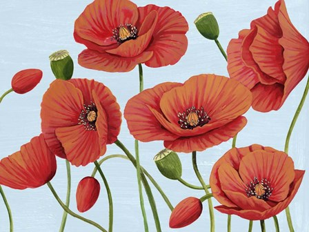 Poppy Topple III by Grace Popp art print