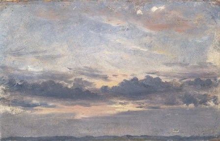 Cloud Study, Sunset by John Constable art print