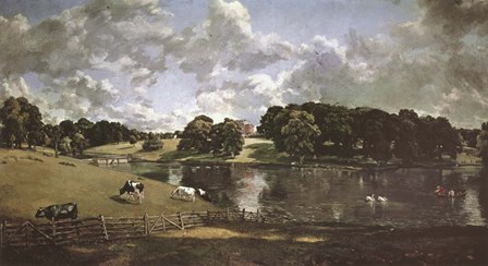 English School, Wivenhoe Park by John Constable art print