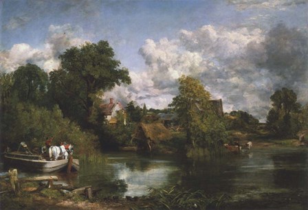 The White Horse by John Constable art print