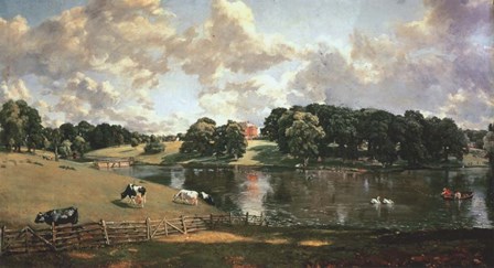 Wivenhoe Park, Essex by John Constable art print