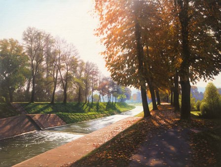 Sunny Fall by Davor Zilic art print