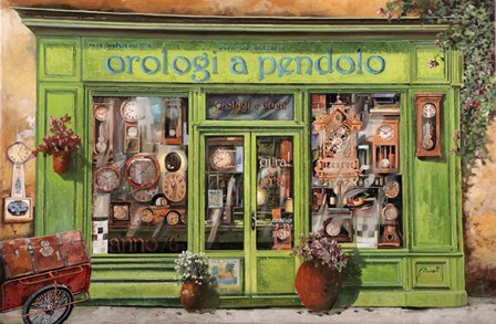 Orologi a Dondolo by Guido Borelli art print
