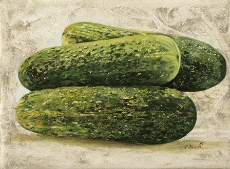 Cetrioli by Guido Borelli art print