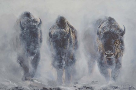 Giants in the Mist by James Corwin Fine Art art print