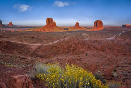 Monument Valley by Jonathan Ross art print
