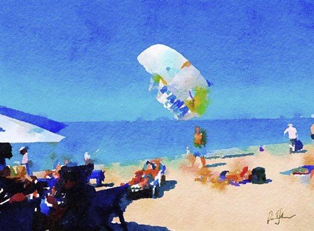 Cool Breezes by Pamela A. Johnson art print