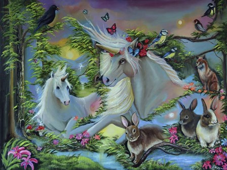 Morning Has Broken by Sue Clyne art print