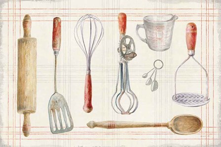 Floursack Kitchen IX by Danhui Nai art print